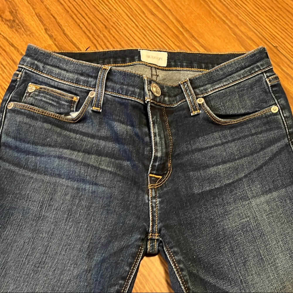 Hudson Jeans Dark Blue Skinny Denim